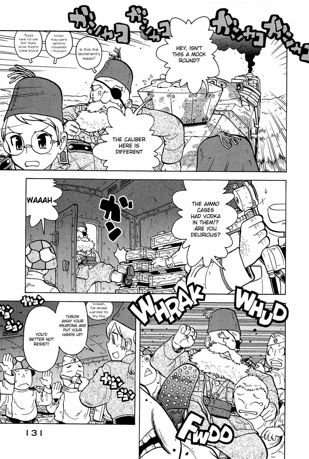Taihou to Stamp Chapter 5 page 18 - Chapter 5: An Armored Train Robbery, Probably