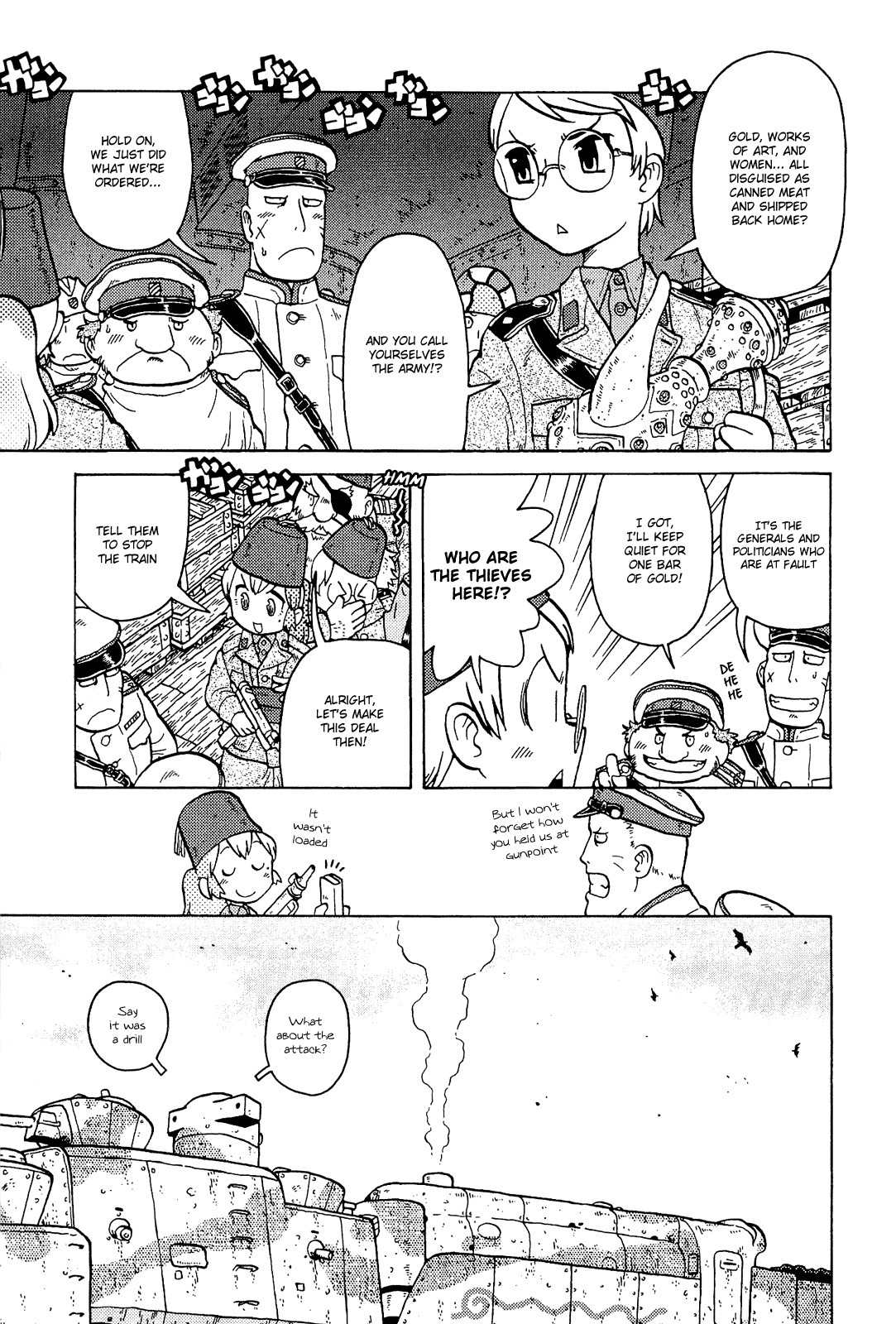 Taihou to Stamp Chapter 5 page 20 - Chapter 5: An Armored Train Robbery, Probably