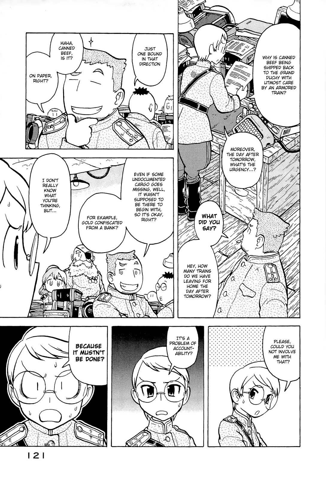 Taihou to Stamp Chapter 5 page 8 - Chapter 5: An Armored Train Robbery, Probably