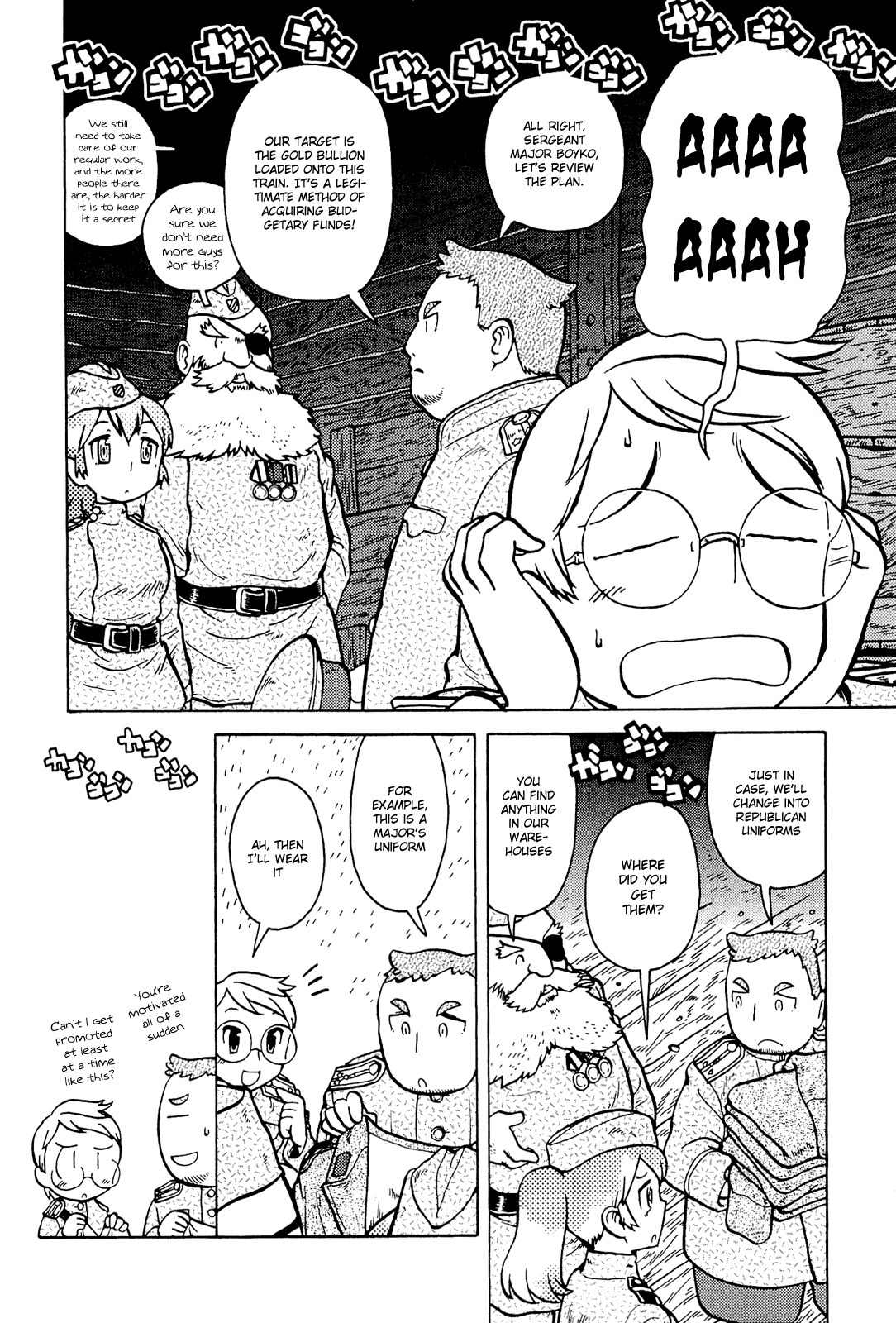 Taihou to Stamp Chapter 5 page 9 - Chapter 5: An Armored Train Robbery, Probably