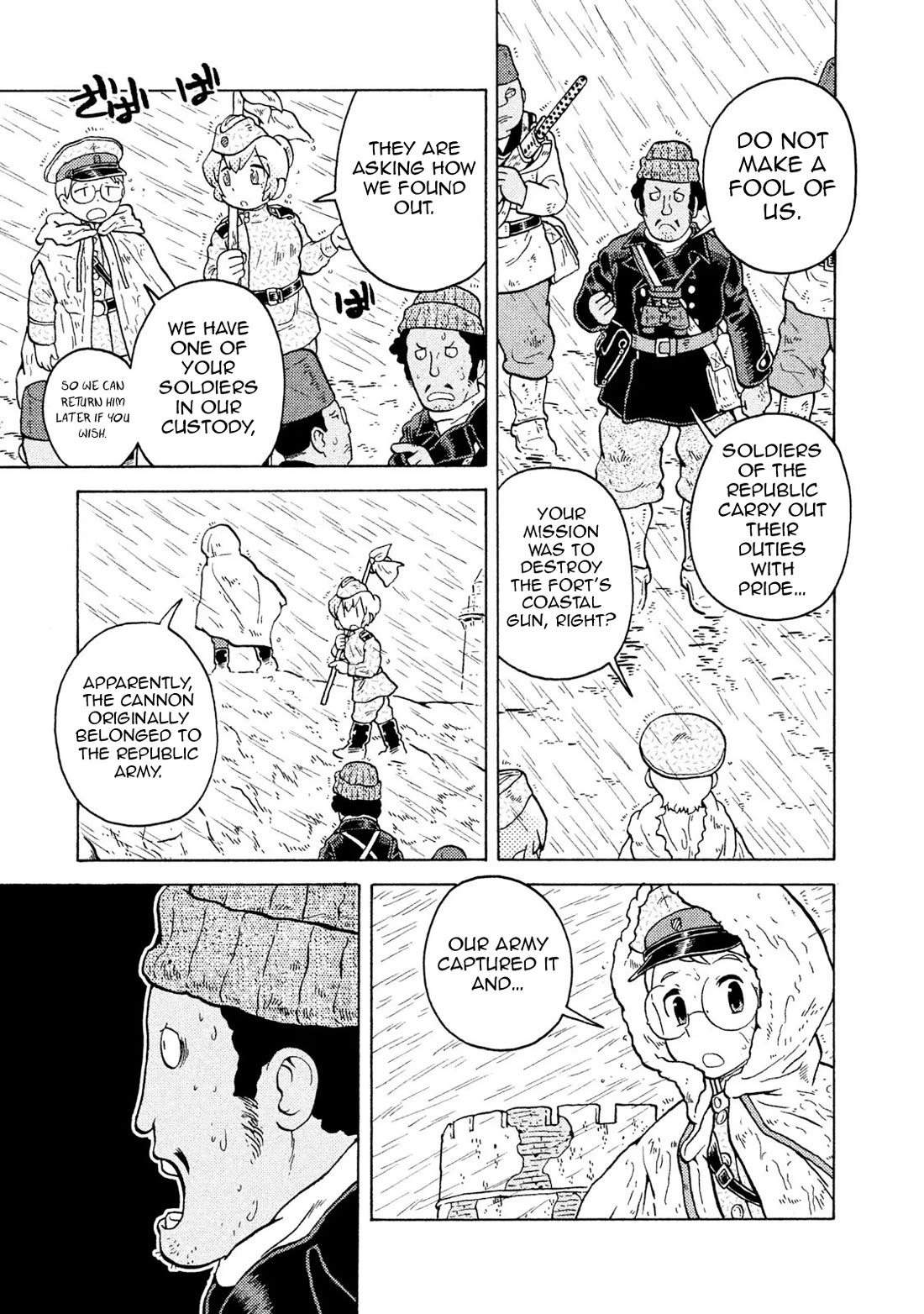 Taihou to Stamp Chapter 63 page 17 - Chapter 63: The Woman Who Calls Forth Storms... Not Really