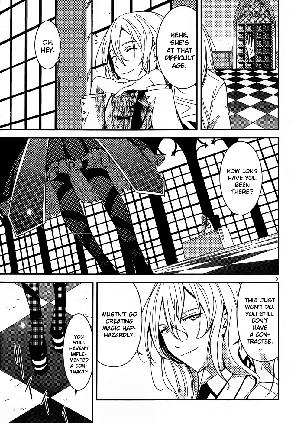 Taimadou Gakuen 35 Shiken Shoutai Chapter 1 page 13 - Chapter 1: Problem Children, Assemble!