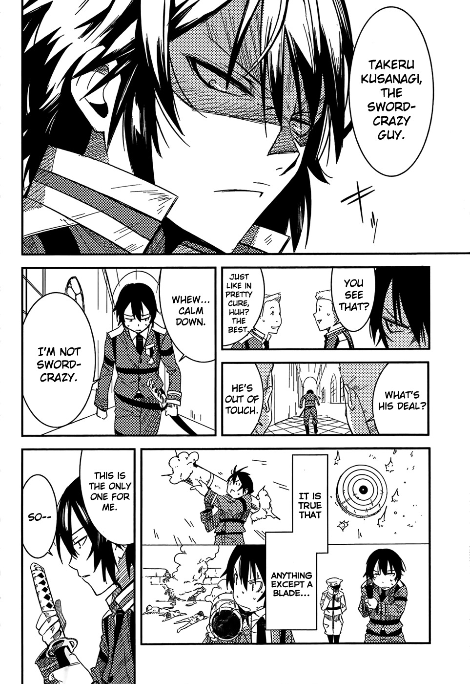 Taimadou Gakuen 35 Shiken Shoutai Chapter 1 page 16 - Chapter 1: Problem Children, Assemble!