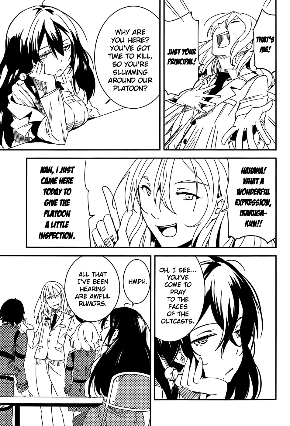 Taimadou Gakuen 35 Shiken Shoutai Chapter 1 page 26 - Chapter 1: Problem Children, Assemble!