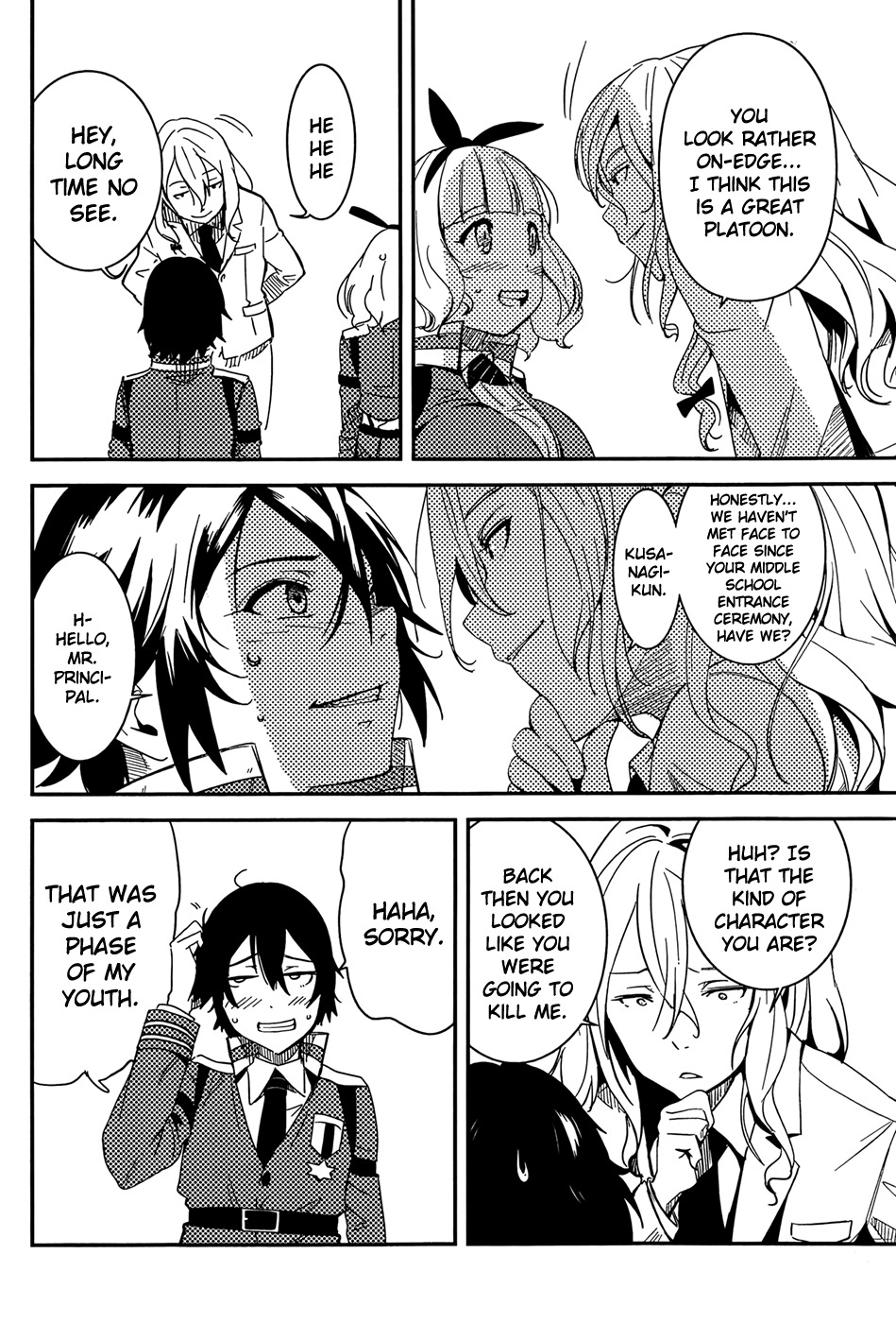 Taimadou Gakuen 35 Shiken Shoutai Chapter 1 page 27 - Chapter 1: Problem Children, Assemble!