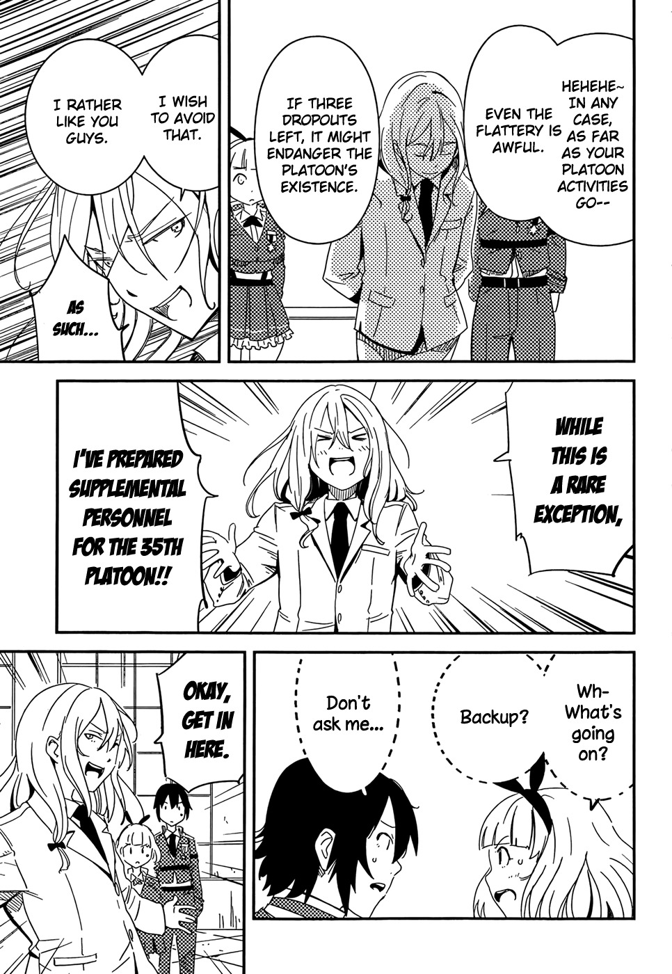 Taimadou Gakuen 35 Shiken Shoutai Chapter 1 page 28 - Chapter 1: Problem Children, Assemble!