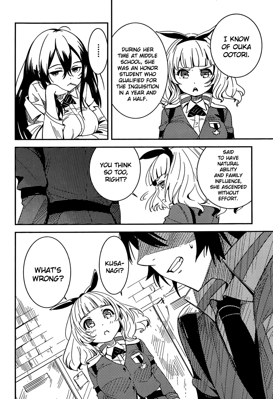 Taimadou Gakuen 35 Shiken Shoutai Chapter 1 page 31 - Chapter 1: Problem Children, Assemble!
