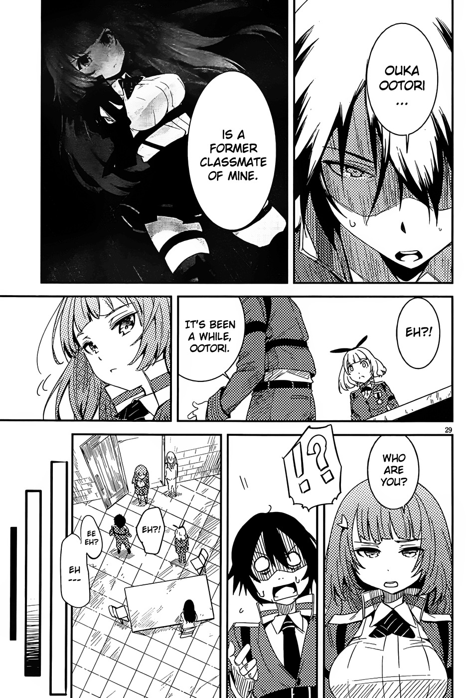 Taimadou Gakuen 35 Shiken Shoutai Chapter 1 page 32 - Chapter 1: Problem Children, Assemble!