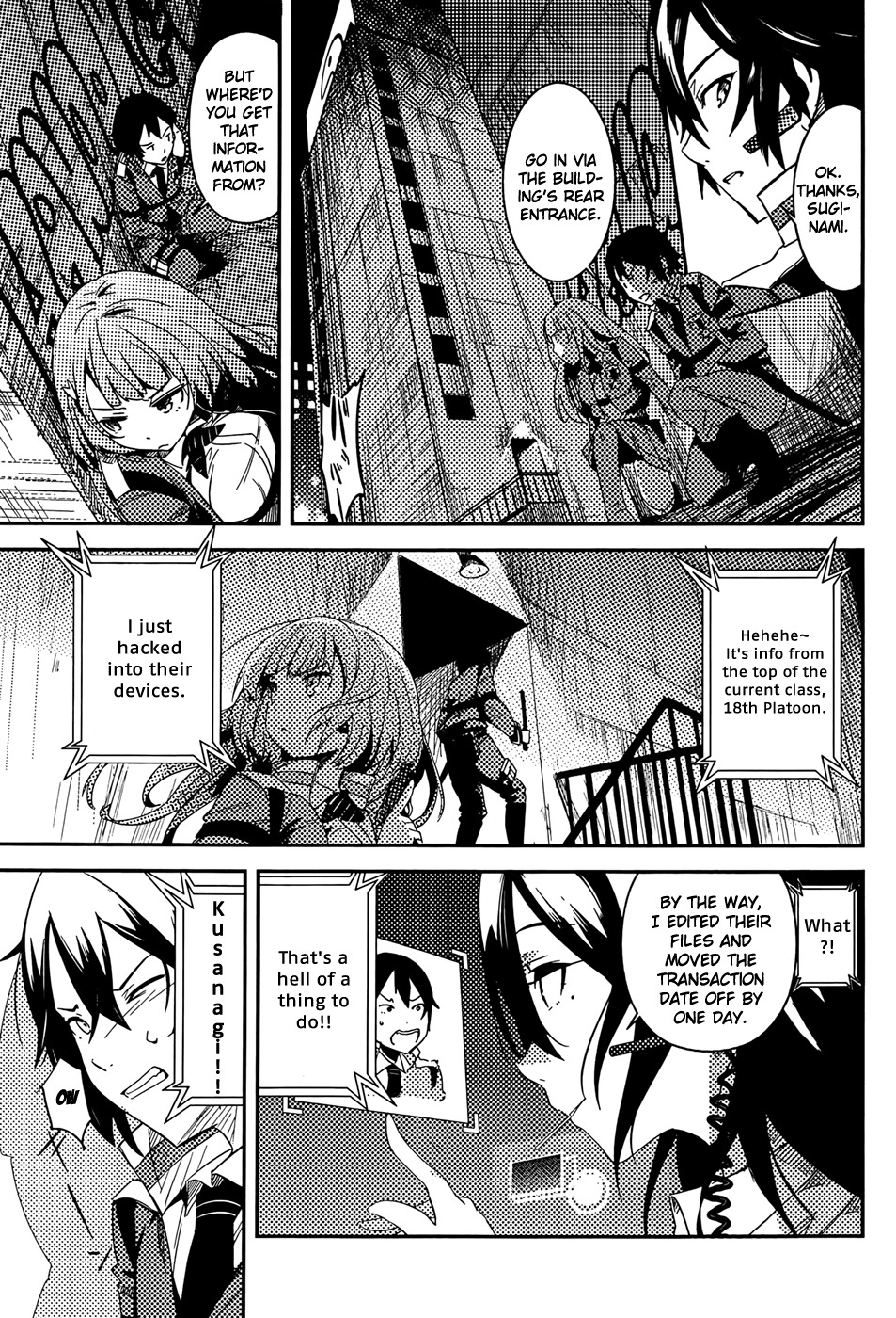Taimadou Gakuen 35 Shiken Shoutai Chapter 1 page 34 - Chapter 1: Problem Children, Assemble!