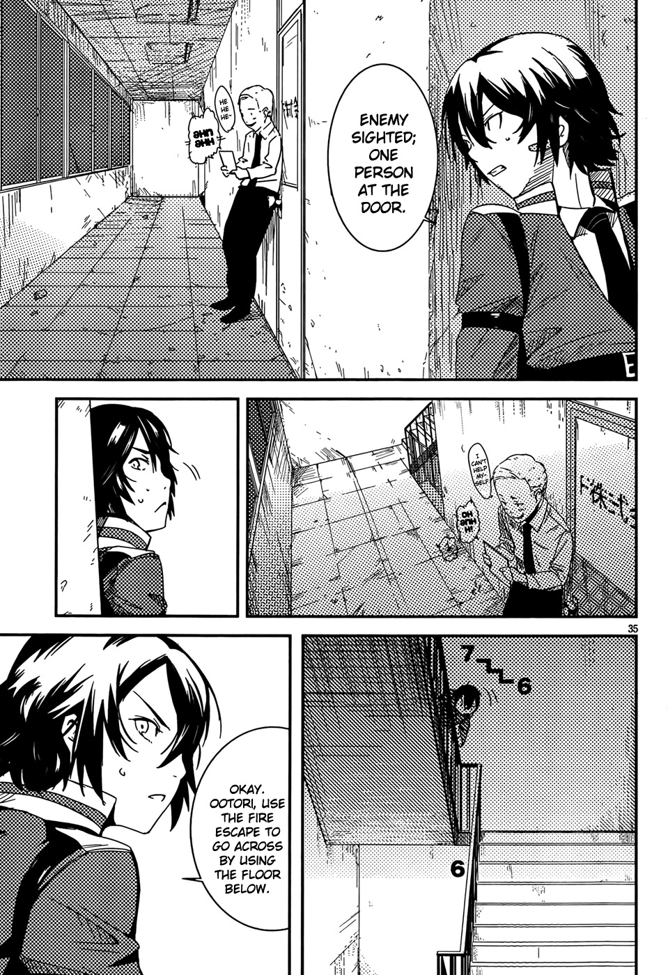 Taimadou Gakuen 35 Shiken Shoutai Chapter 1 page 38 - Chapter 1: Problem Children, Assemble!