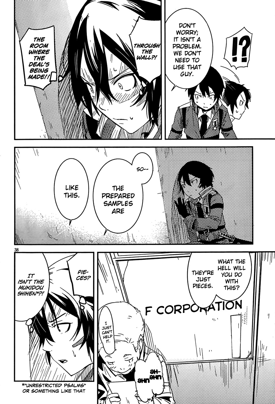 Taimadou Gakuen 35 Shiken Shoutai Chapter 1 page 41 - Chapter 1: Problem Children, Assemble!