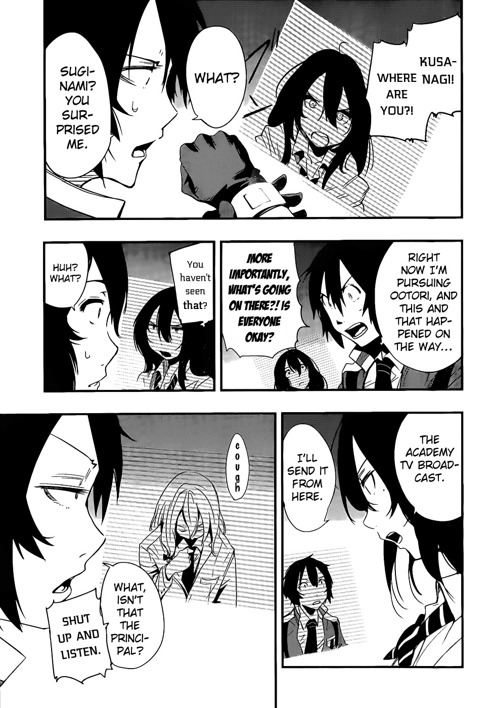 Taimadou Gakuen 35 Shiken Shoutai Chapter 10 page 13 - Chapter 10: Call of Heroes (Part 2)