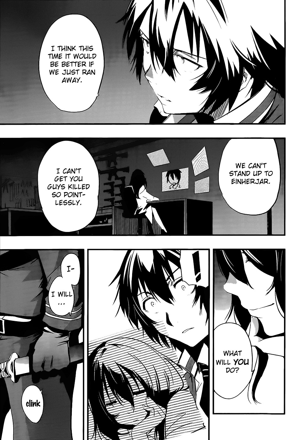 Taimadou Gakuen 35 Shiken Shoutai Chapter 10 page 17 - Chapter 10: Call of Heroes (Part 2)