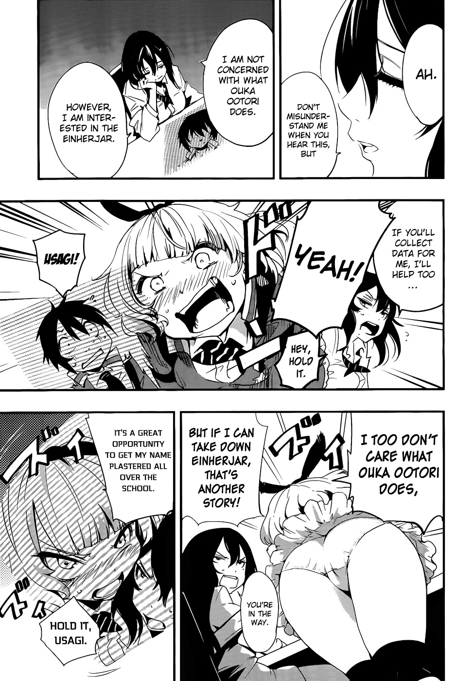 Taimadou Gakuen 35 Shiken Shoutai Chapter 10 page 19 - Chapter 10: Call of Heroes (Part 2)
