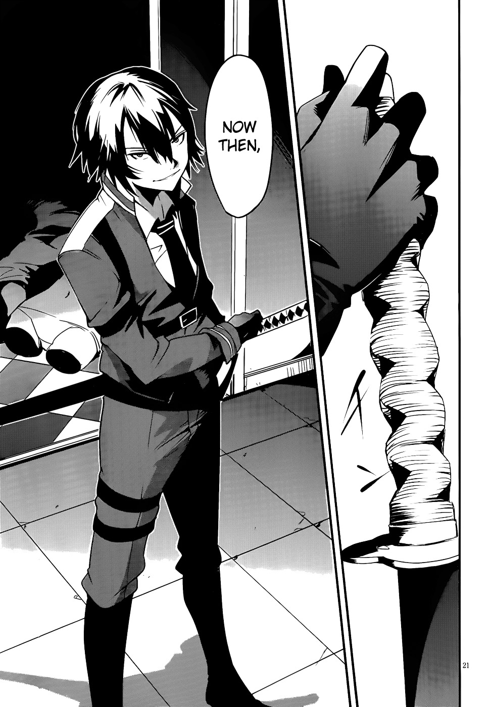 Taimadou Gakuen 35 Shiken Shoutai Chapter 10 page 21 - Chapter 10: Call of Heroes (Part 2)
