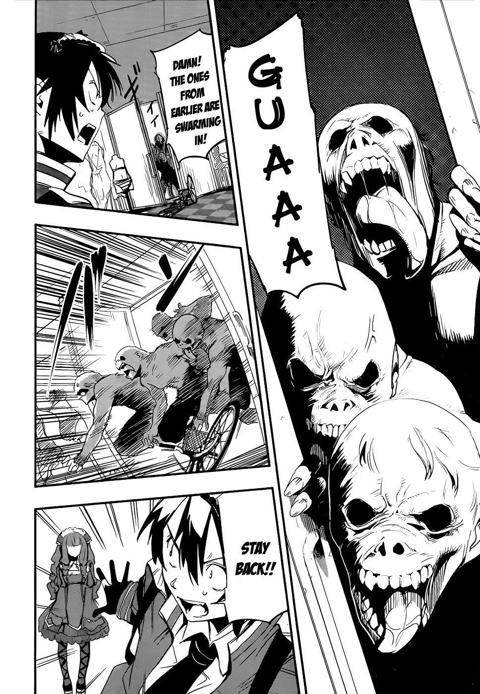 Taimadou Gakuen 35 Shiken Shoutai Chapter 10 page 9 - Chapter 10: Call of Heroes (Part 2)