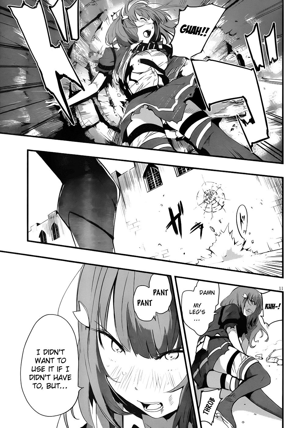 Taimadou Gakuen 35 Shiken Shoutai Chapter 11 page 12 - Chapter 11: Call of Heroes (Part 2)