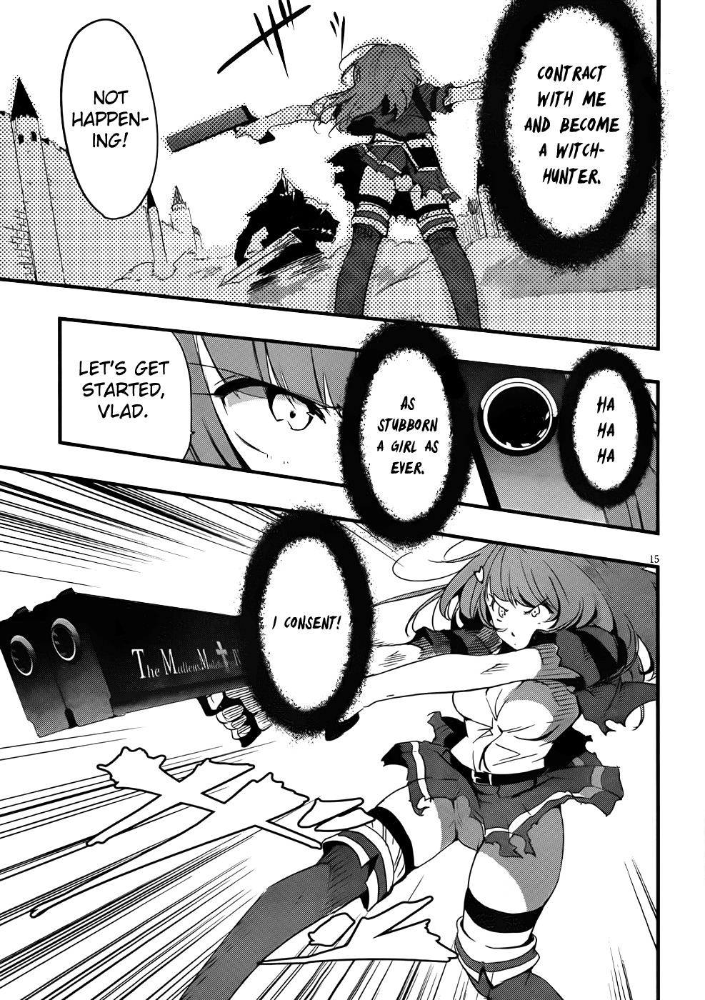 Taimadou Gakuen 35 Shiken Shoutai Chapter 11 page 16 - Chapter 11: Call of Heroes (Part 2)