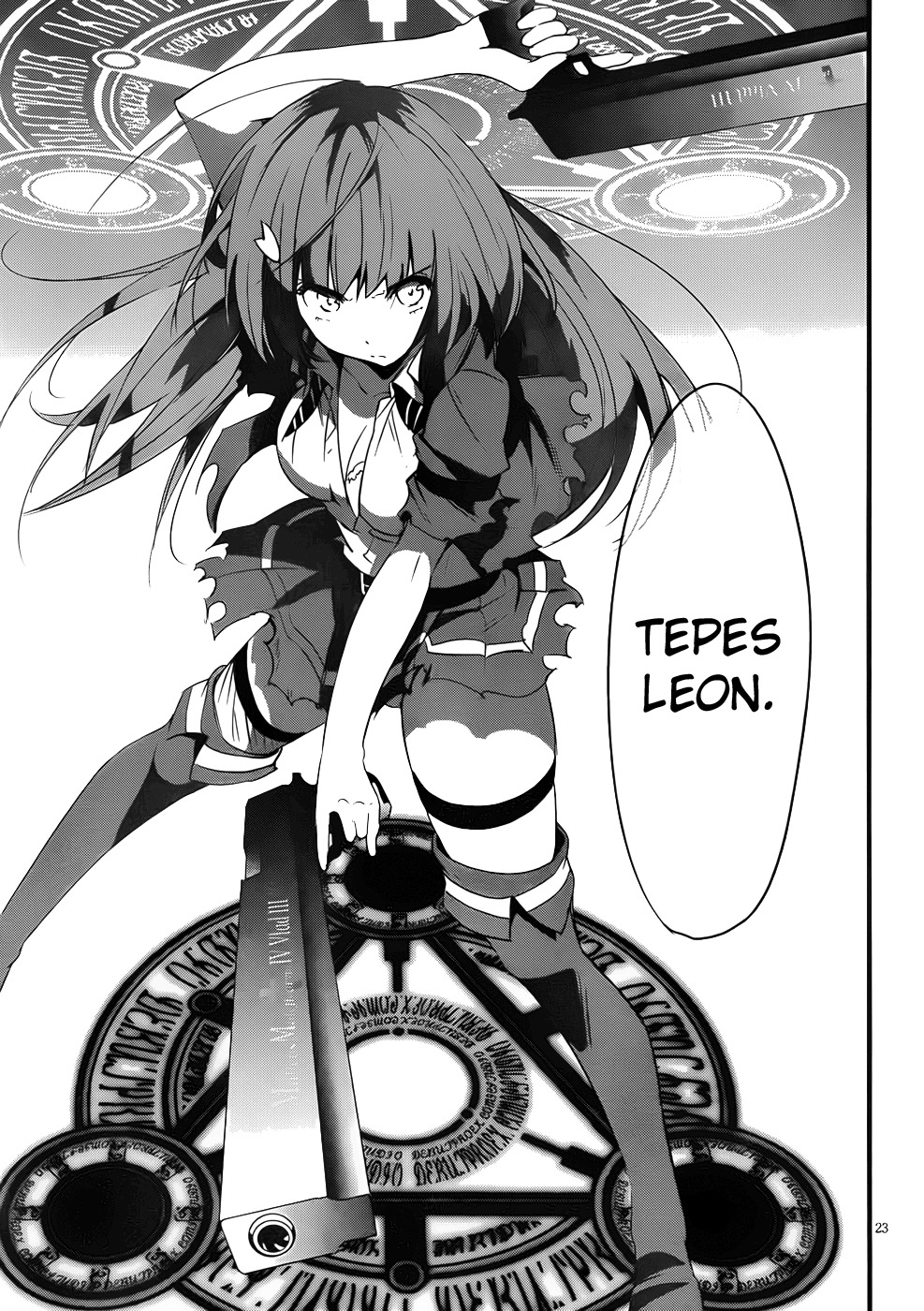 Taimadou Gakuen 35 Shiken Shoutai Chapter 11 page 24 - Chapter 11: Call of Heroes (Part 2)