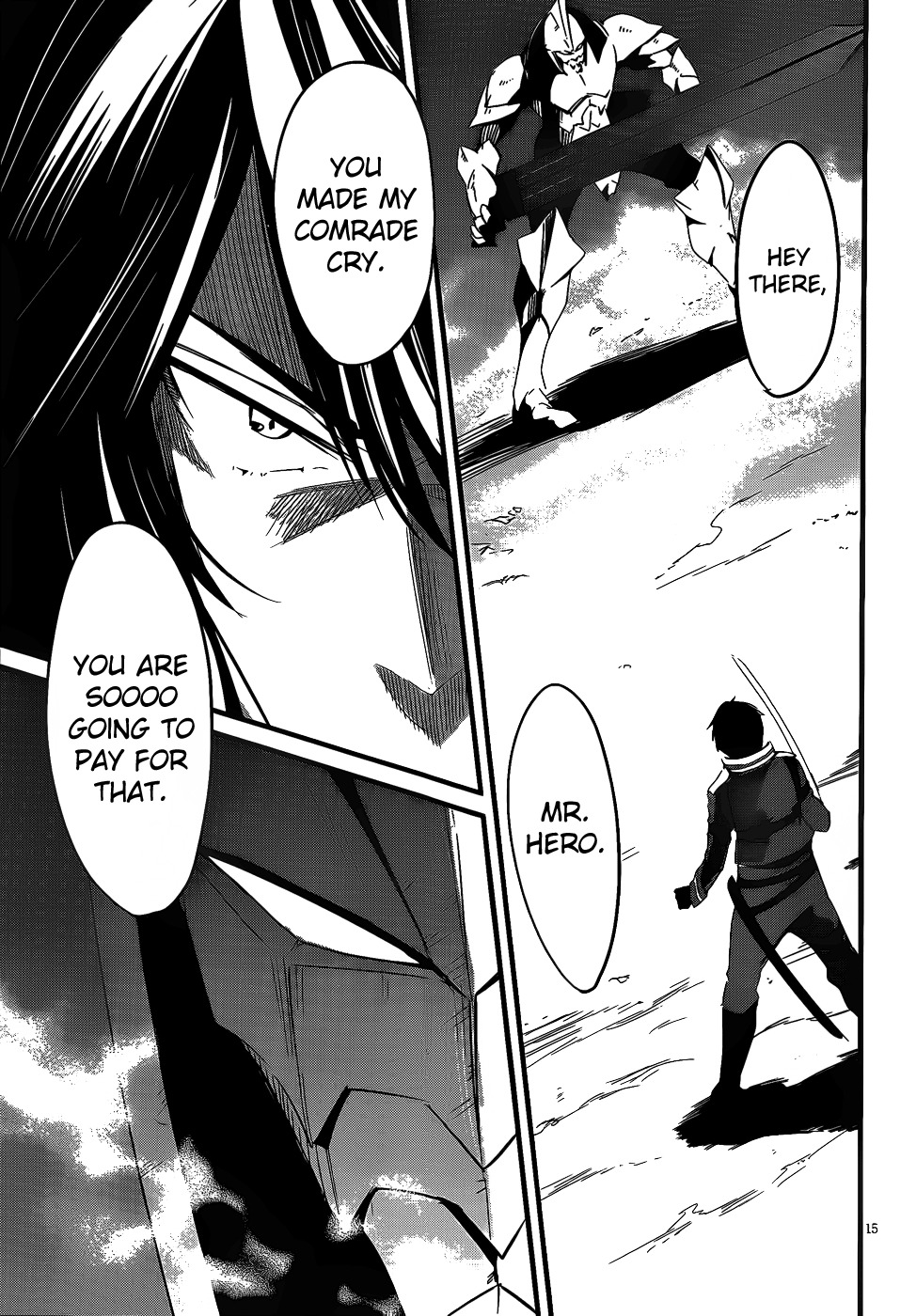 Taimadou Gakuen 35 Shiken Shoutai Chapter 12 page 14 - Chapter 12: Call of Heroes (Part 3)