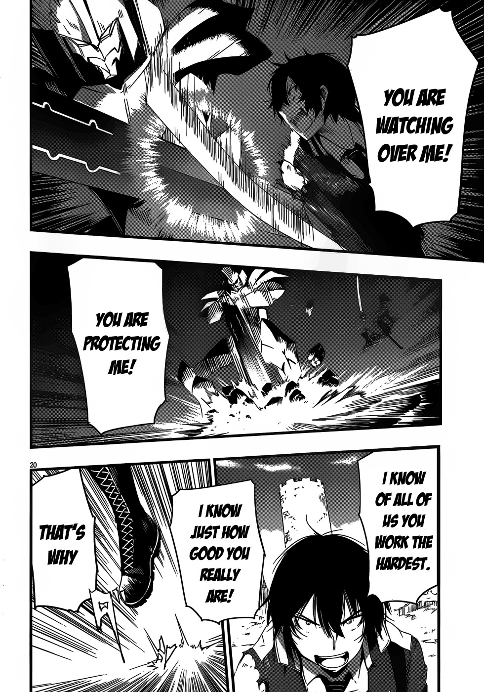 Taimadou Gakuen 35 Shiken Shoutai Chapter 13 page 20 - Chapter 13: Call Of Heroes (Part 4)