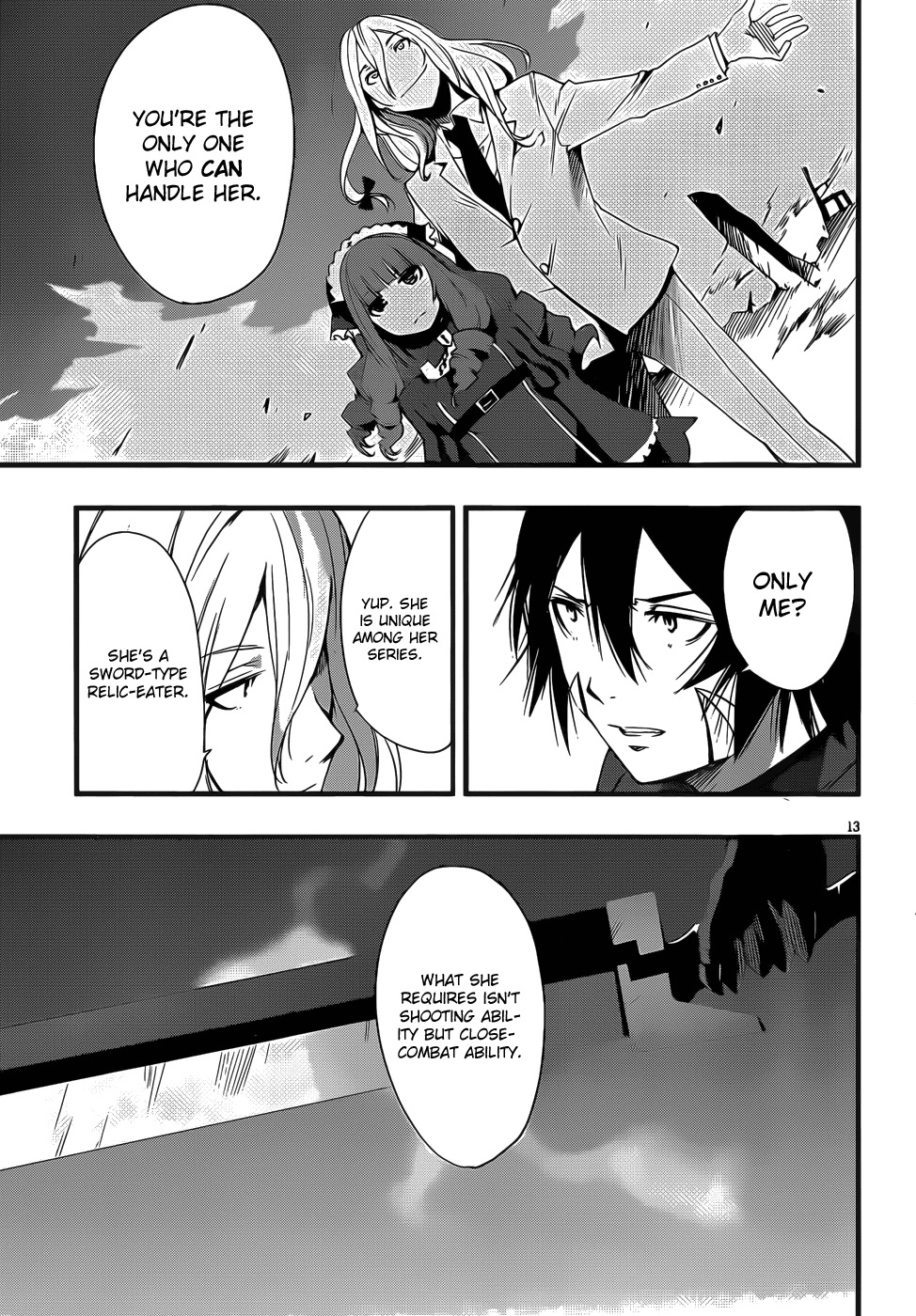 Taimadou Gakuen 35 Shiken Shoutai Chapter 15 page 13 - Chapter 15: Call Of Heroes (Part 6)