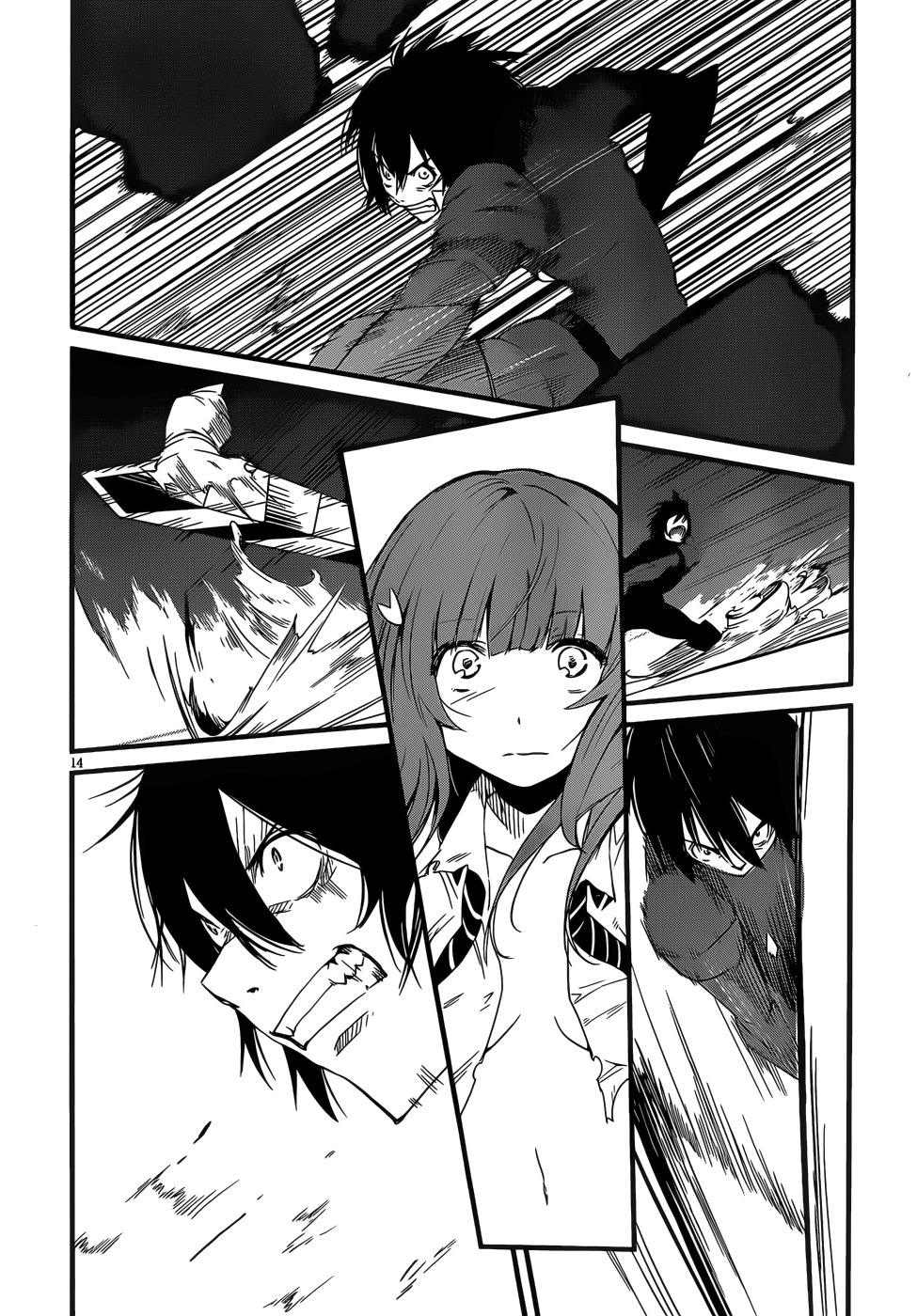 Taimadou Gakuen 35 Shiken Shoutai Chapter 16 page 13 - Chapter 16: Call Of Heroes (Part 7) [END]