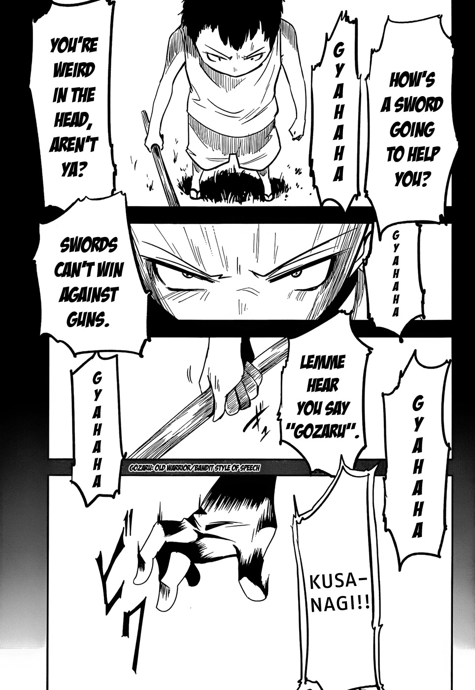 Taimadou Gakuen 35 Shiken Shoutai Chapter 2 page 14 - Chapter 2: Sally Forth! Small Fry Platoon!