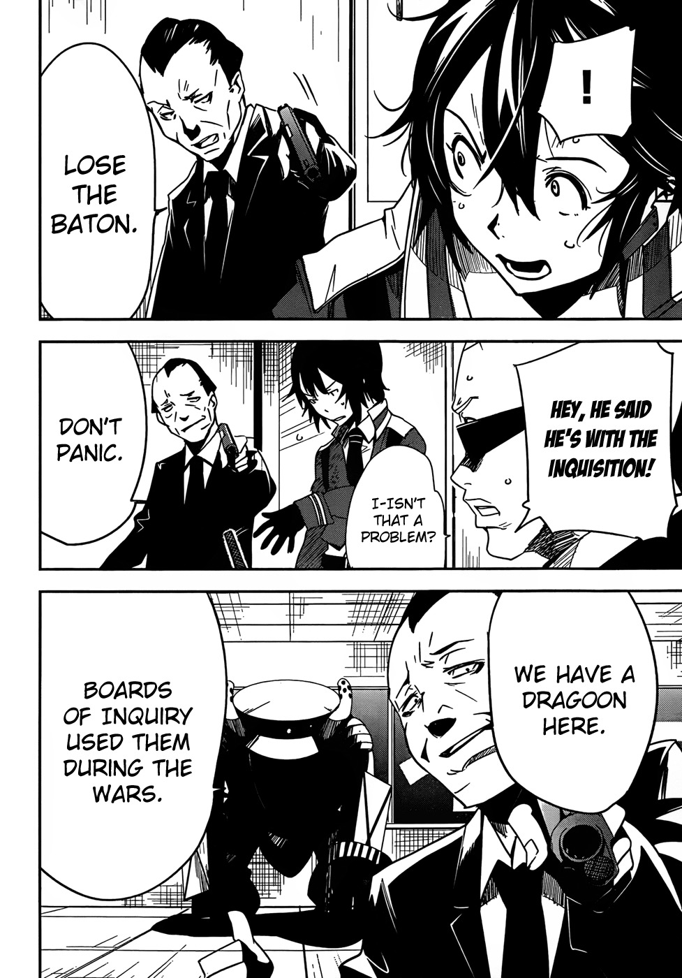 Taimadou Gakuen 35 Shiken Shoutai Chapter 2 page 7 - Chapter 2: Sally Forth! Small Fry Platoon!