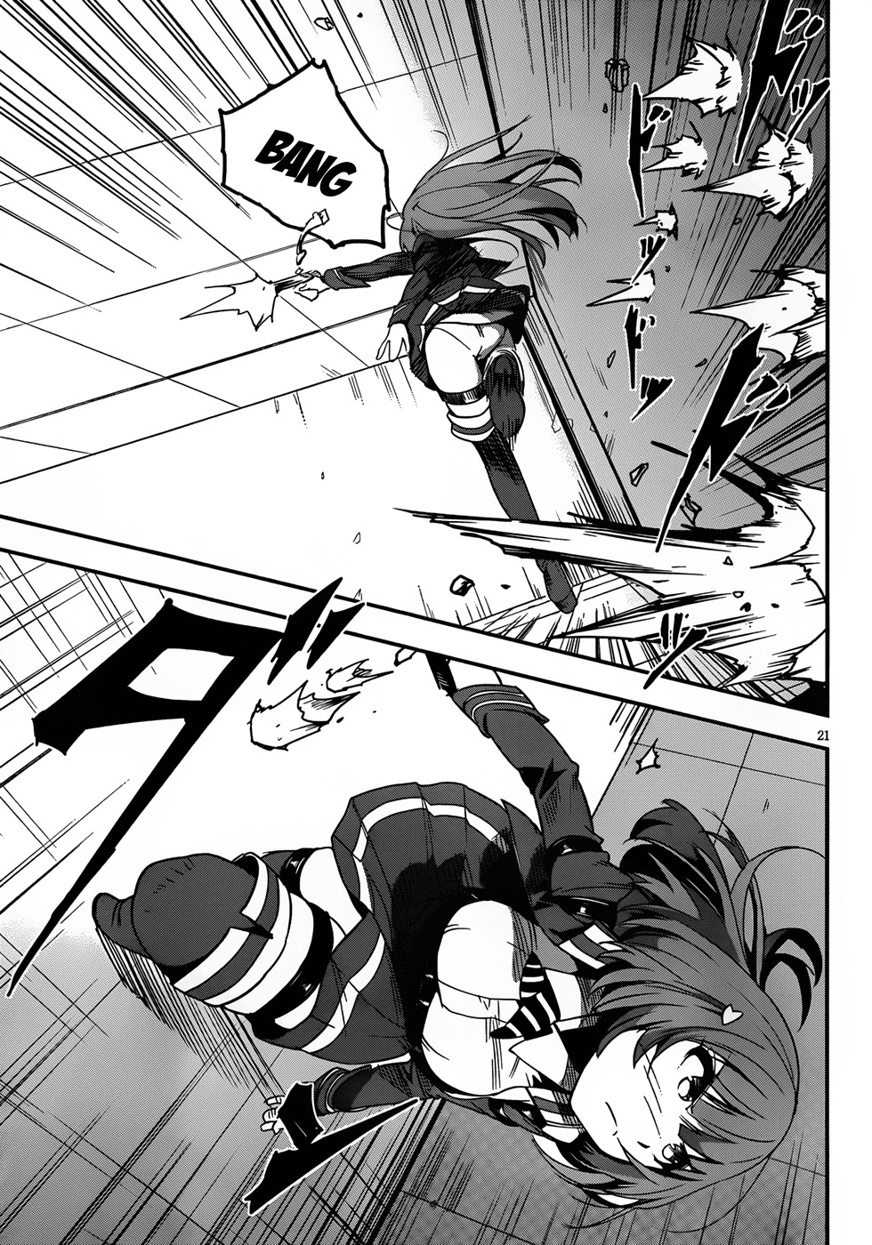 Taimadou Gakuen 35 Shiken Shoutai Chapter 3 page 21 - Chapter 3: Sally Forth! Small Fry Platoon! (Part 2)