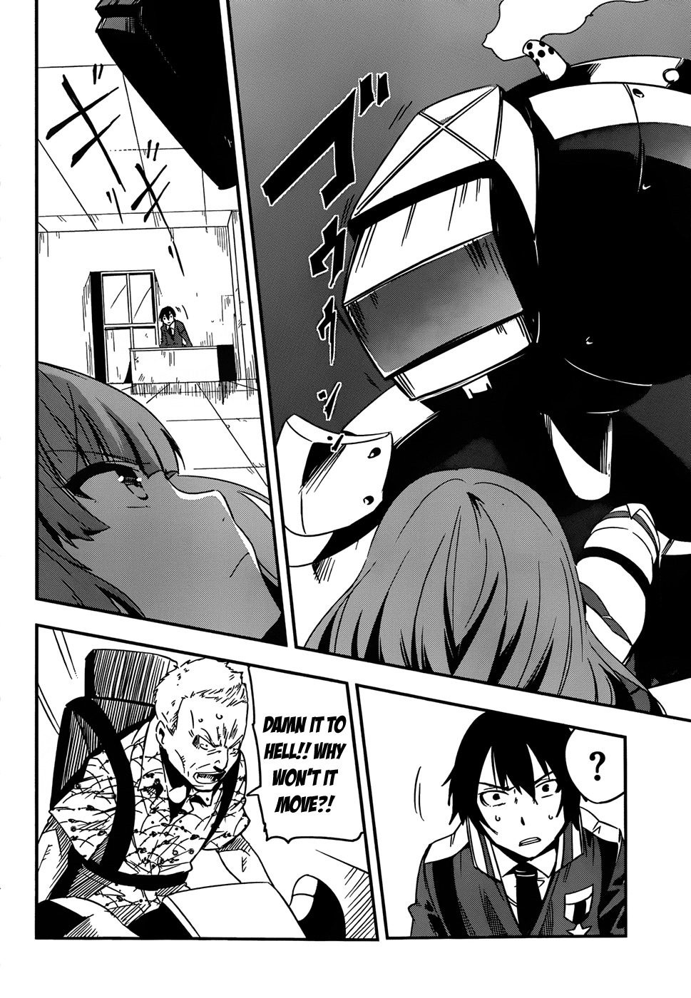 Taimadou Gakuen 35 Shiken Shoutai Chapter 3 page 24 - Chapter 3: Sally Forth! Small Fry Platoon! (Part 2)