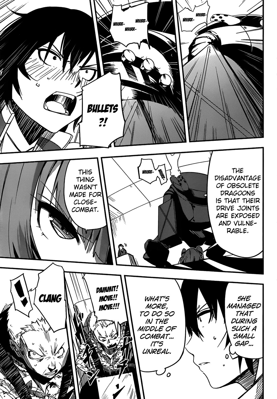 Taimadou Gakuen 35 Shiken Shoutai Chapter 3 page 25 - Chapter 3: Sally Forth! Small Fry Platoon! (Part 2)