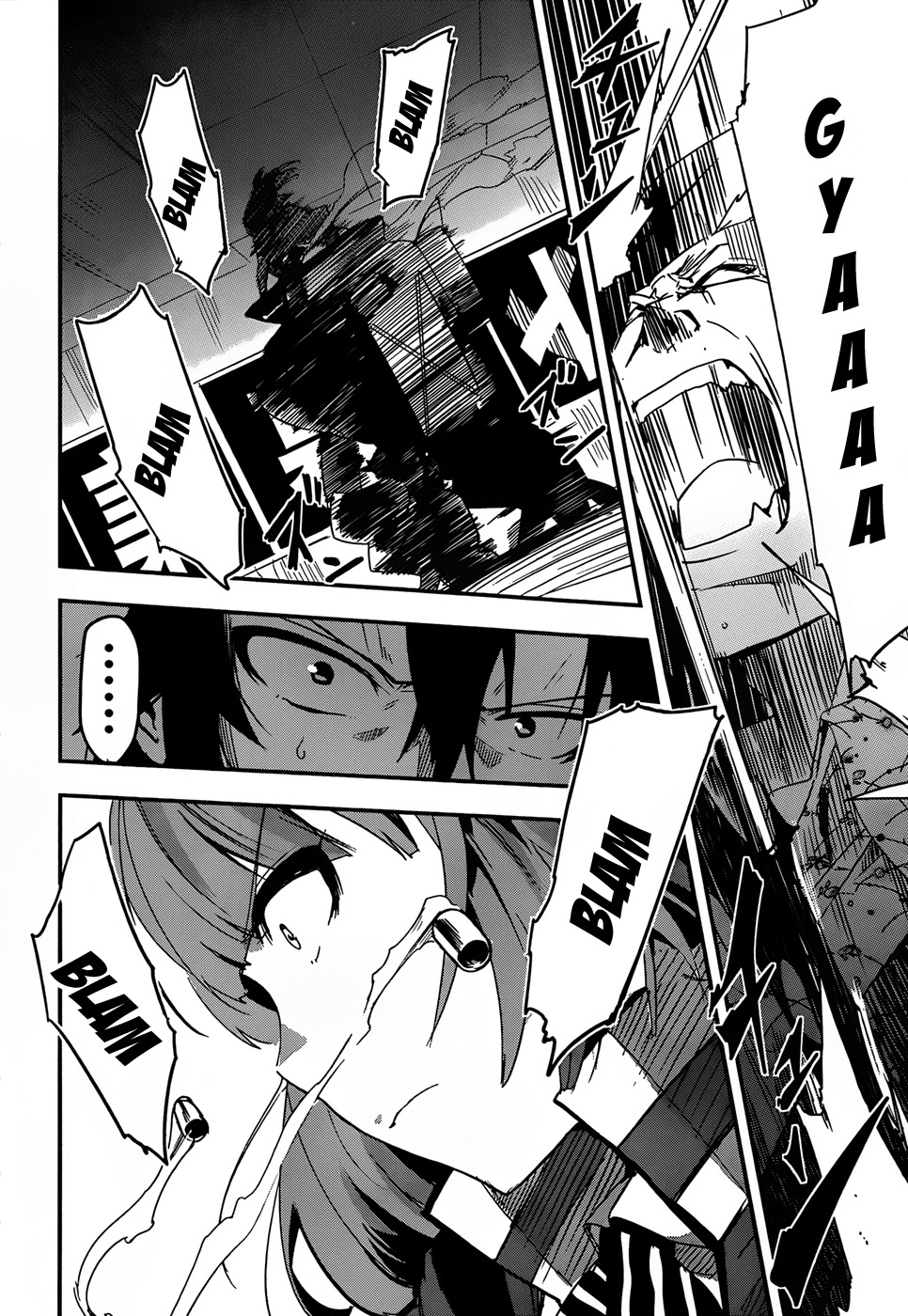 Taimadou Gakuen 35 Shiken Shoutai Chapter 3 page 28 - Chapter 3: Sally Forth! Small Fry Platoon! (Part 2)