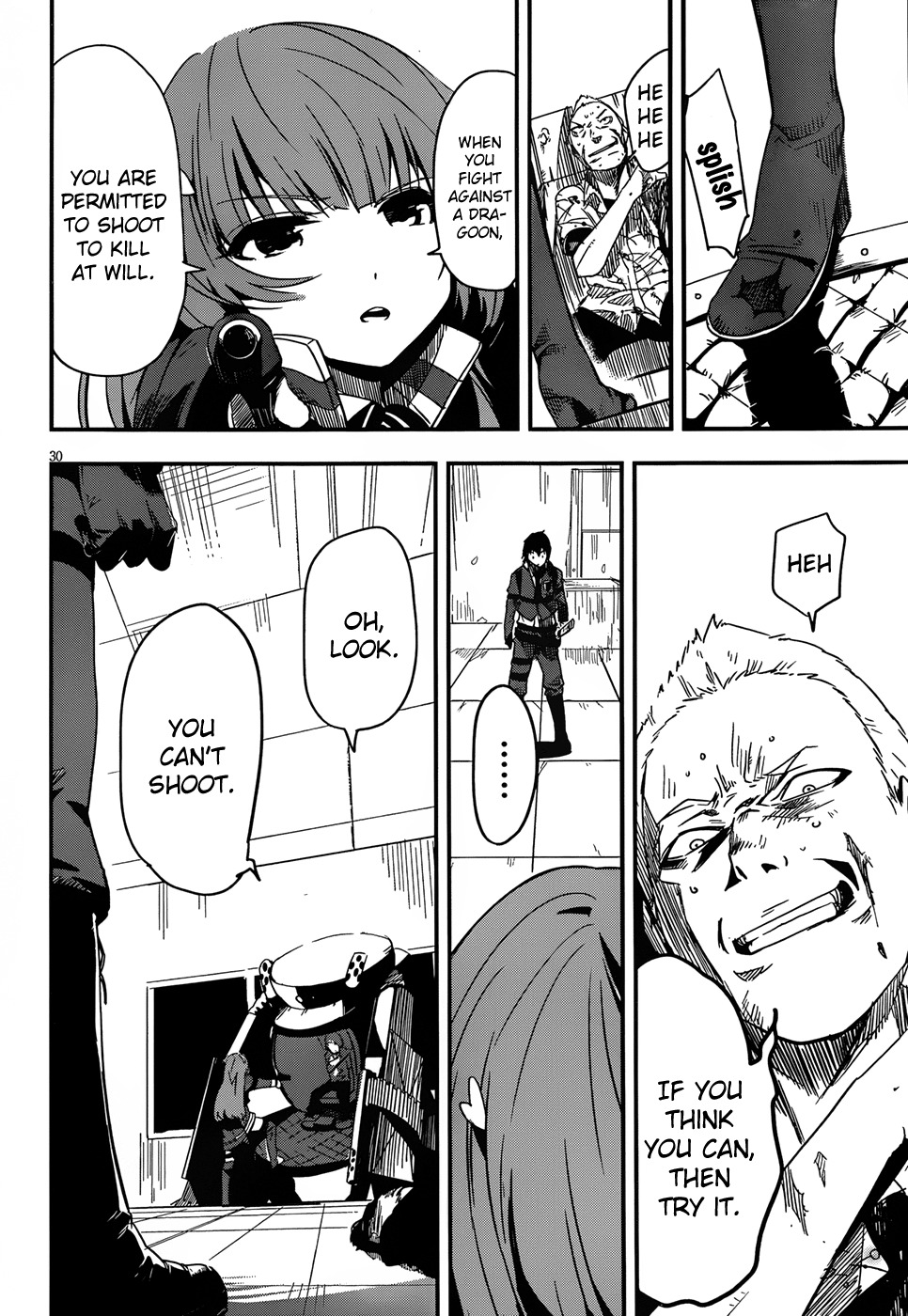 Taimadou Gakuen 35 Shiken Shoutai Chapter 3 page 30 - Chapter 3: Sally Forth! Small Fry Platoon! (Part 2)