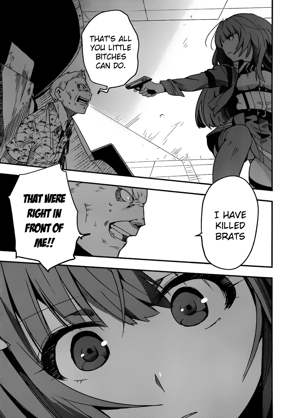 Taimadou Gakuen 35 Shiken Shoutai Chapter 3 page 31 - Chapter 3: Sally Forth! Small Fry Platoon! (Part 2)