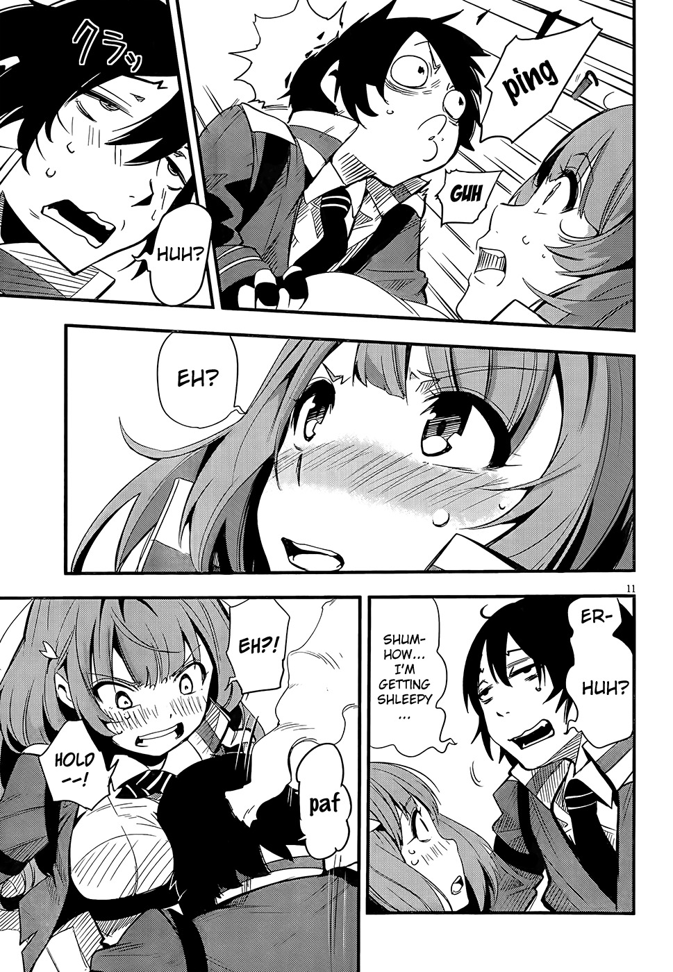 Taimadou Gakuen 35 Shiken Shoutai Chapter 4 page 10 - Chapter 4: Sally Forth! Small Fry Platoon! (Part 3)