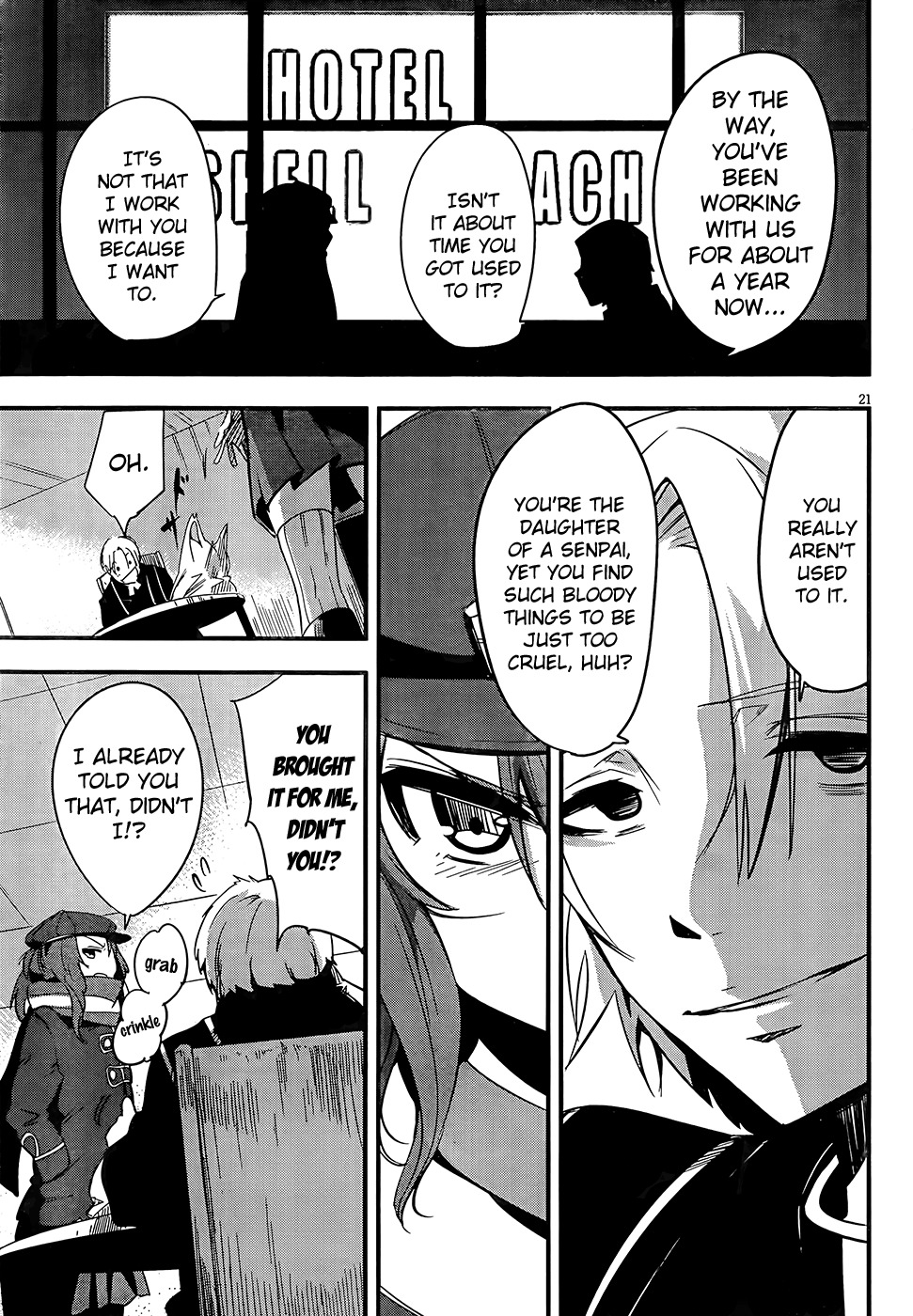 Taimadou Gakuen 35 Shiken Shoutai Chapter 4 page 20 - Chapter 4: Sally Forth! Small Fry Platoon! (Part 3)