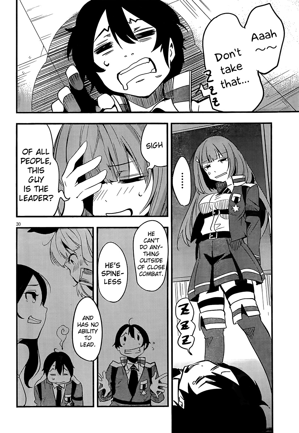 Taimadou Gakuen 35 Shiken Shoutai Chapter 4 page 28 - Chapter 4: Sally Forth! Small Fry Platoon! (Part 3)