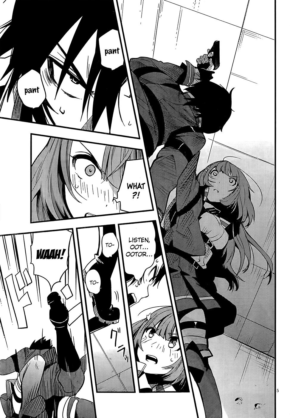 Taimadou Gakuen 35 Shiken Shoutai Chapter 4 page 5 - Chapter 4: Sally Forth! Small Fry Platoon! (Part 3)