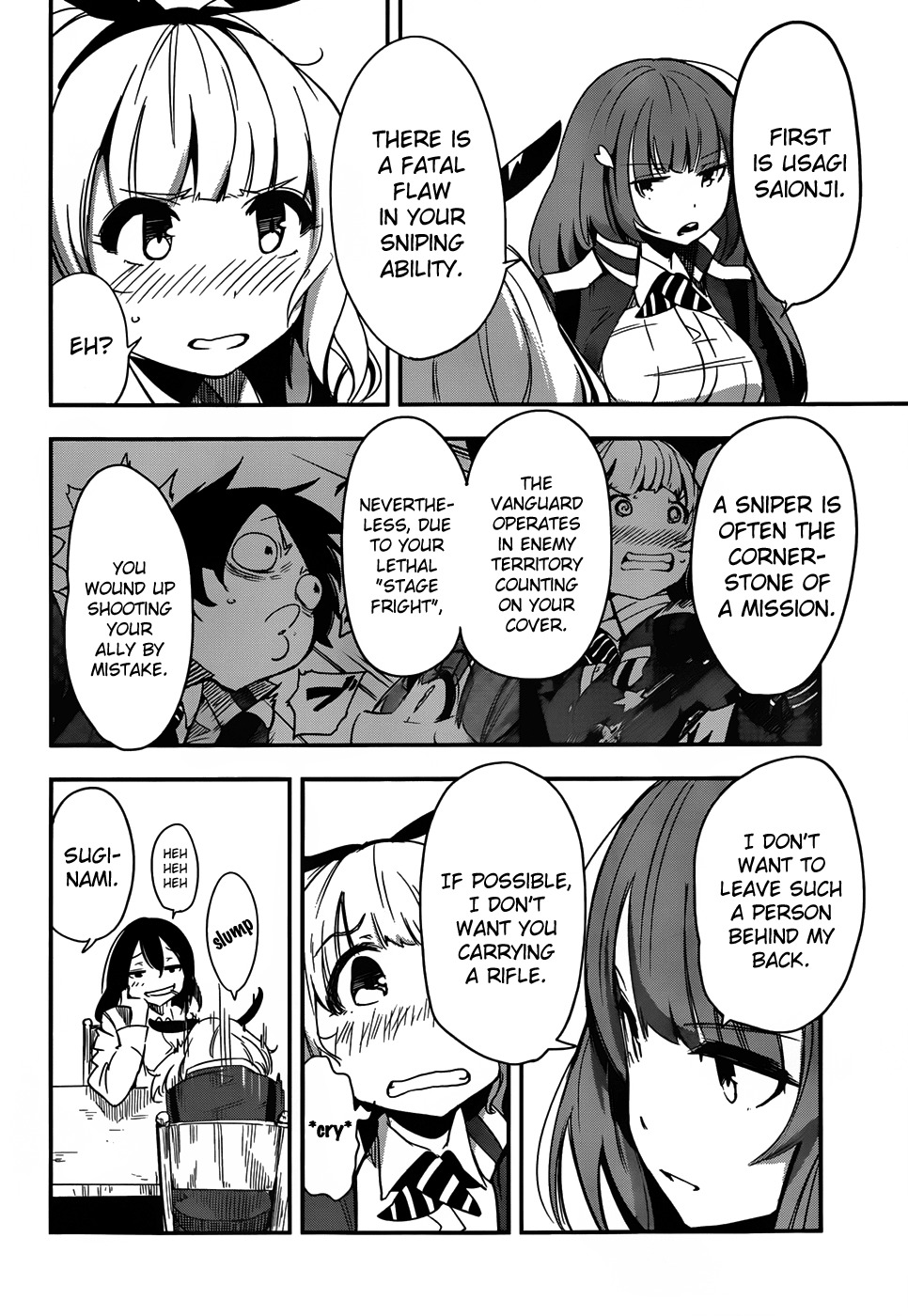 Taimadou Gakuen 35 Shiken Shoutai Chapter 5 page 11 - Chapter 5: The Incompetent Ones