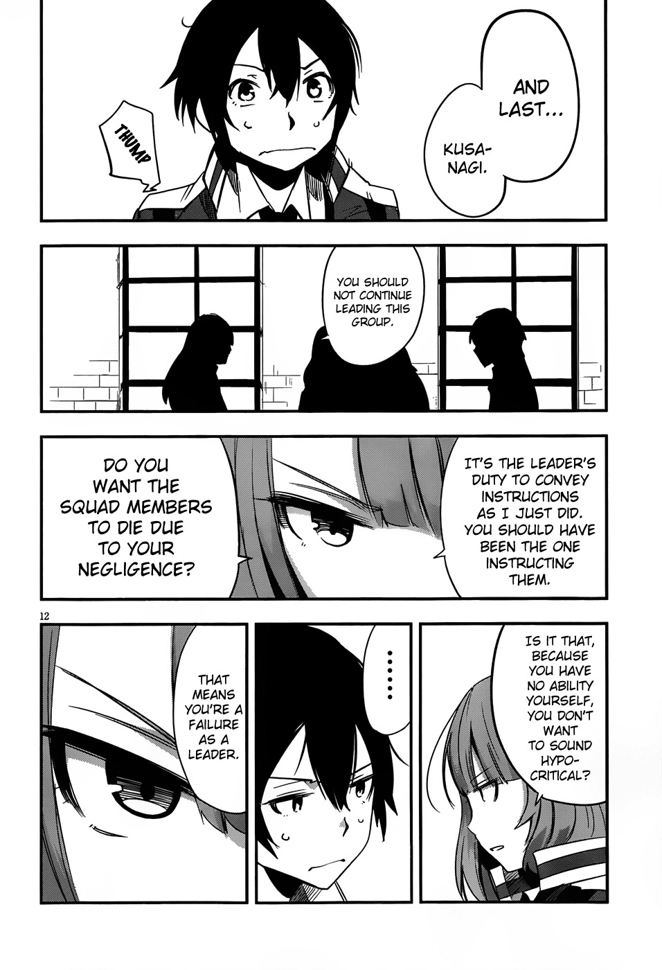 Taimadou Gakuen 35 Shiken Shoutai Chapter 5 page 13 - Chapter 5: The Incompetent Ones