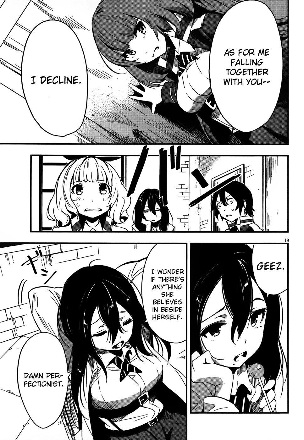 Taimadou Gakuen 35 Shiken Shoutai Chapter 5 page 20 - Chapter 5: The Incompetent Ones