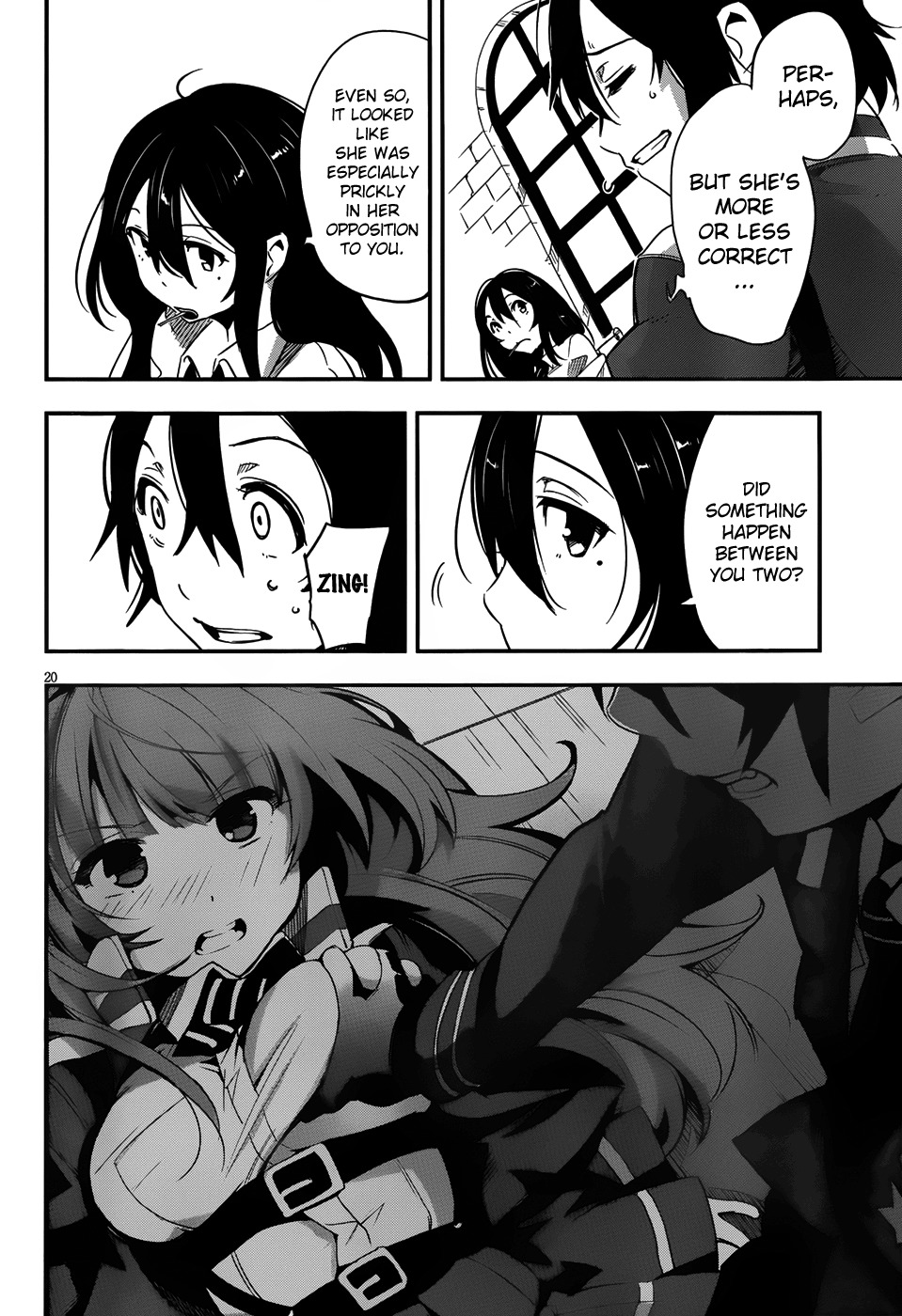 Taimadou Gakuen 35 Shiken Shoutai Chapter 5 page 21 - Chapter 5: The Incompetent Ones