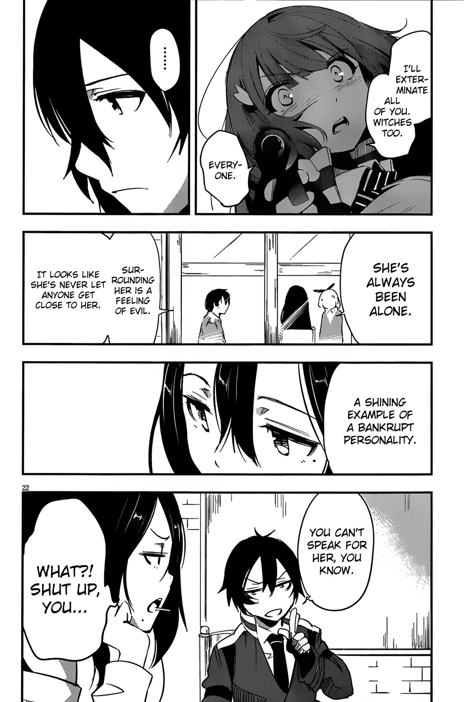 Taimadou Gakuen 35 Shiken Shoutai Chapter 5 page 23 - Chapter 5: The Incompetent Ones