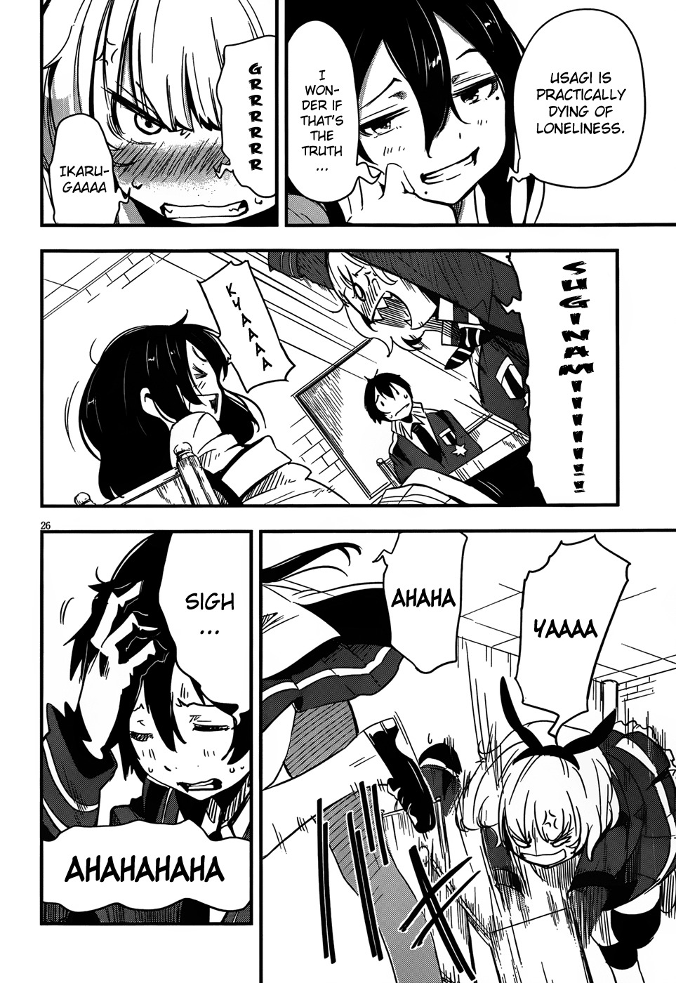 Taimadou Gakuen 35 Shiken Shoutai Chapter 5 page 27 - Chapter 5: The Incompetent Ones