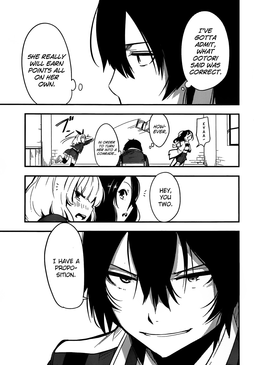 Taimadou Gakuen 35 Shiken Shoutai Chapter 5 page 28 - Chapter 5: The Incompetent Ones