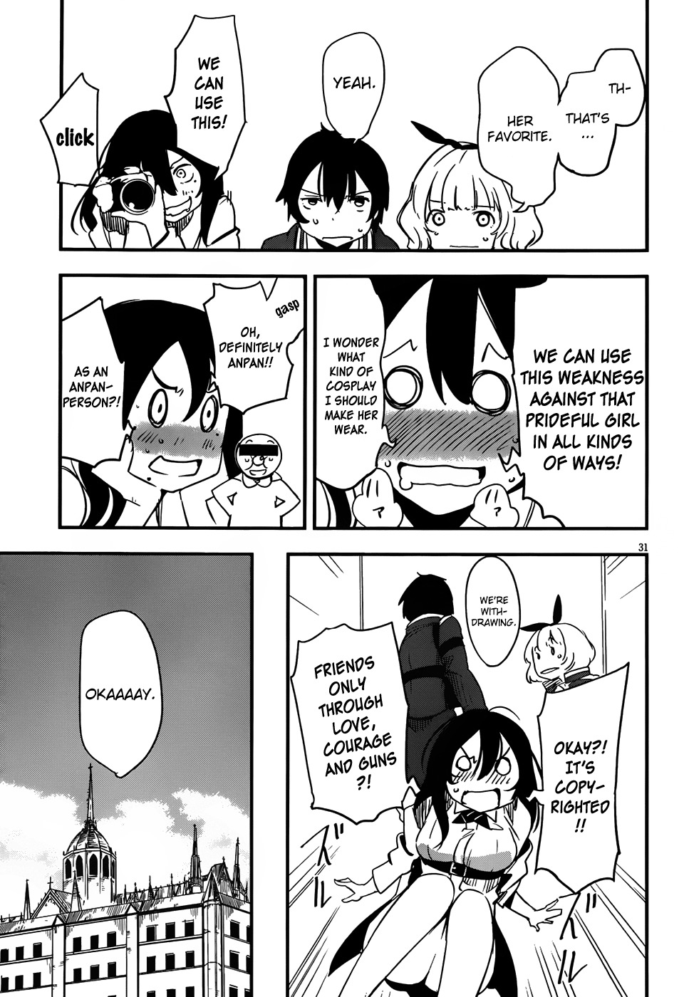 Taimadou Gakuen 35 Shiken Shoutai Chapter 5 page 32 - Chapter 5: The Incompetent Ones