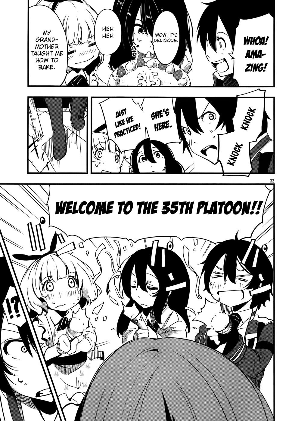 Taimadou Gakuen 35 Shiken Shoutai Chapter 5 page 34 - Chapter 5: The Incompetent Ones