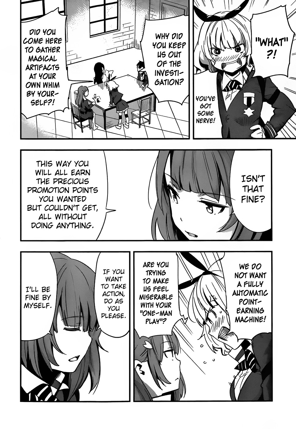 Taimadou Gakuen 35 Shiken Shoutai Chapter 5 page 7 - Chapter 5: The Incompetent Ones
