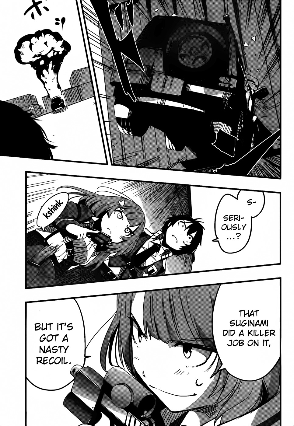 Taimadou Gakuen 35 Shiken Shoutai Chapter 7 page 15 - Chapter 7: The Incompetent Ones (Part 3)